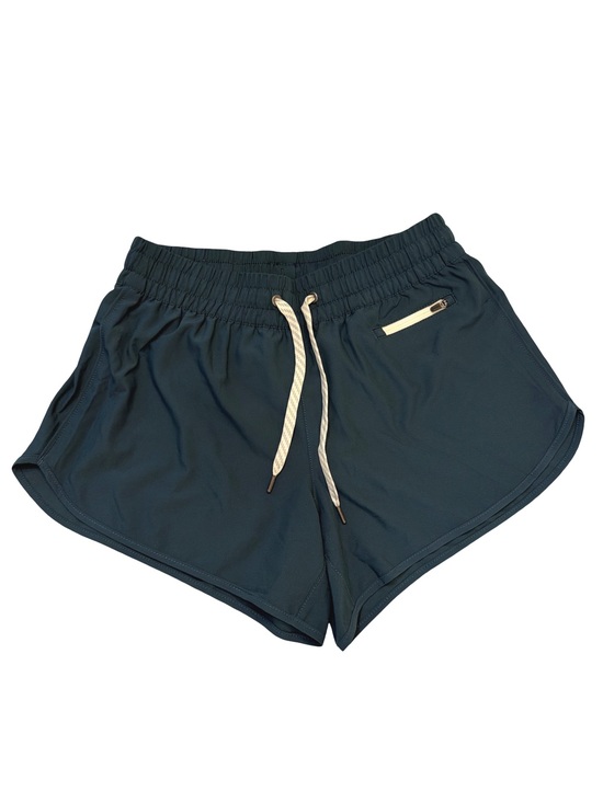 Vuori Pants - Vuori Clementine Athletic Running Shorts Teal Green Size Small